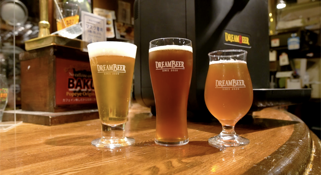 DREAMBEERオリジナルビアグラスセット」プレゼントキャンペーン① 