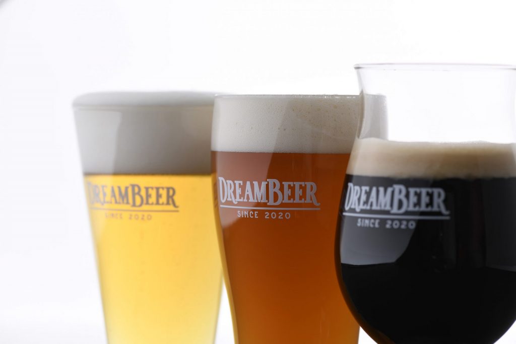充実のビアライフを満喫いただけるDREAMBEERオリジナルビアグラス 