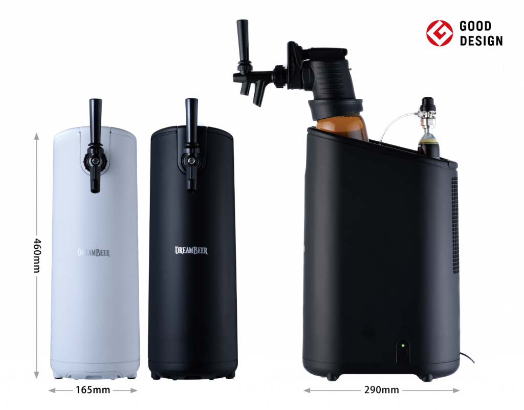 スマホとつながる！家庭用本格ビールサーバーDREAMBEERに「スマート 