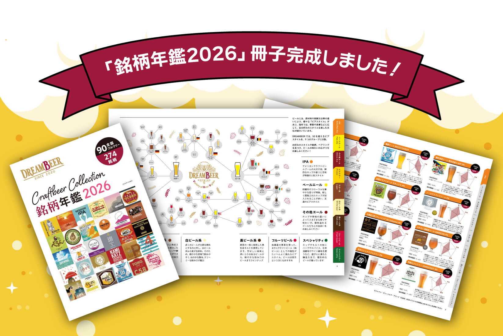 同梱特典】銘柄年鑑2026を無料プレゼント！ | DREAMBEER(ドリームビア)